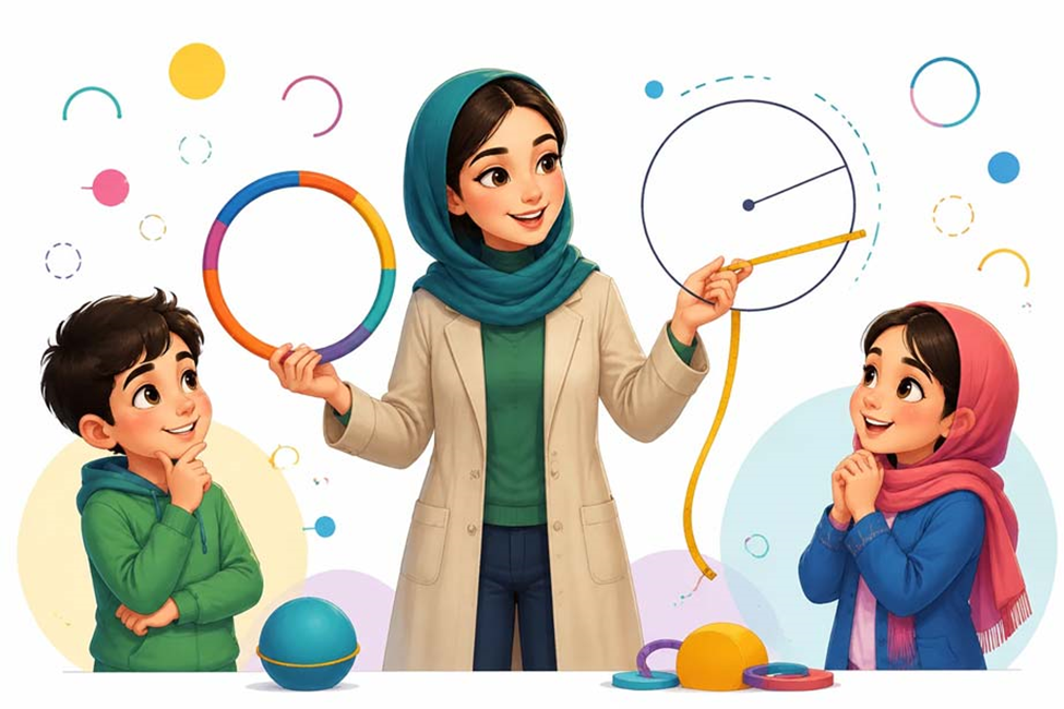 فرمول محیط دایره کلاس سوم، چهارم و پنجم+ محاسبه آنلاین