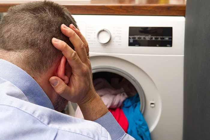 علت کار نکردن ماشین لباسشویی بعد از آبگیری